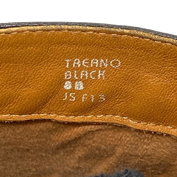 Earthies Treano Studded Black Leather Boots Booties Size 8B - Picture 7 of 11